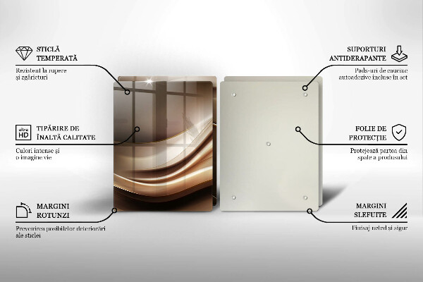 Kokkärlskydd Abstraktion mjuka linjer