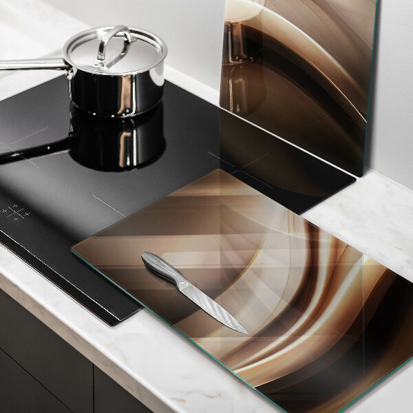 Kokkärlskydd Abstraktion mjuka linjer