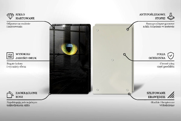 Kokkärlskydd Djurkattögon