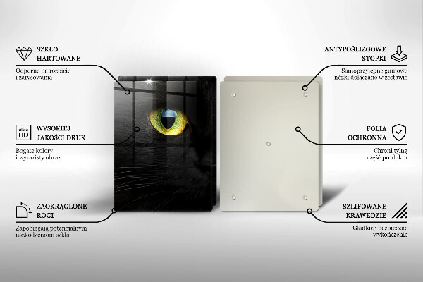 Kokkärlskydd Djurkattögon