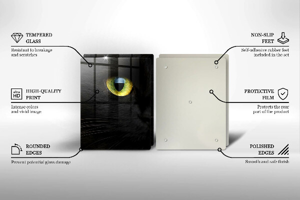 Kokkärlskydd Djurkattögon