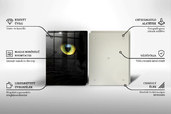 Kokkärlskydd Djurkattögon