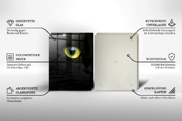 Kokkärlskydd Djurkattögon