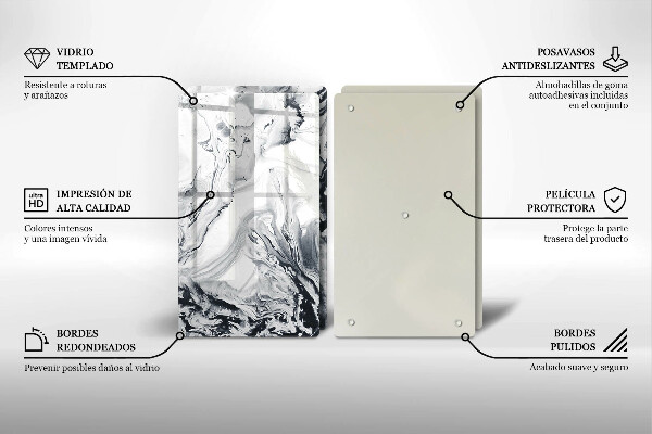 Kokkärlskydd Bläckabstraktion