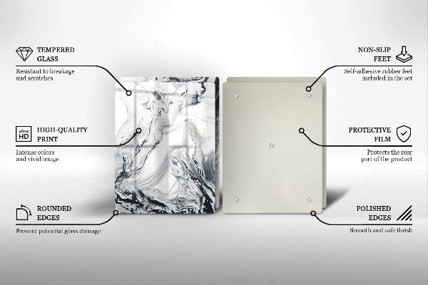 Kokkärlskydd Bläckabstraktion