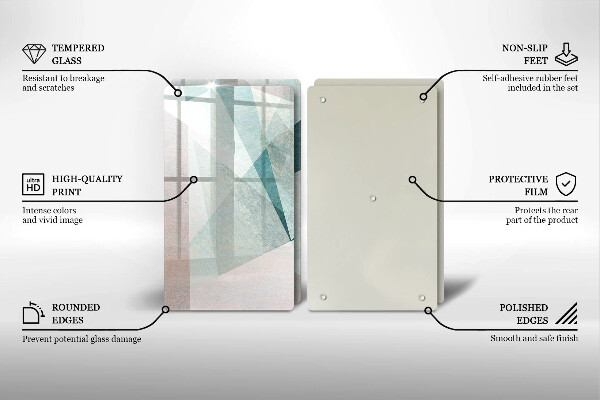 Kokkärlskydd Skarp abstraktion