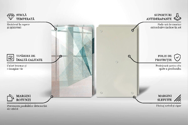 Kokkärlskydd Skarp abstraktion