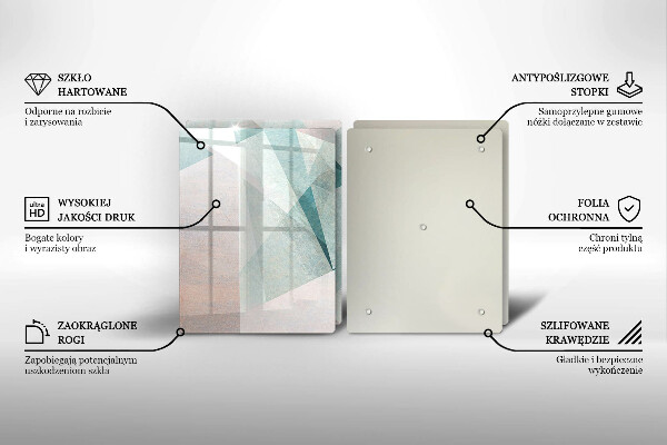 Kokkärlskydd Skarp abstraktion