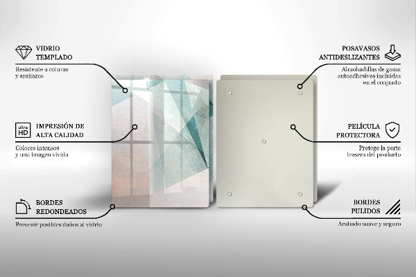 Kokkärlskydd Skarp abstraktion