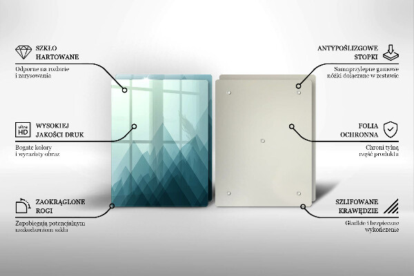 Kokkärlskydd Abstrakta berg