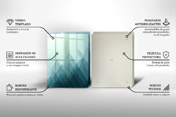 Kokkärlskydd Abstrakta berg