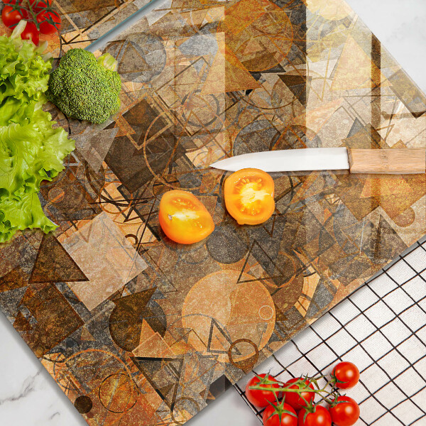 Kokkärlskydd Geometriska former mönster