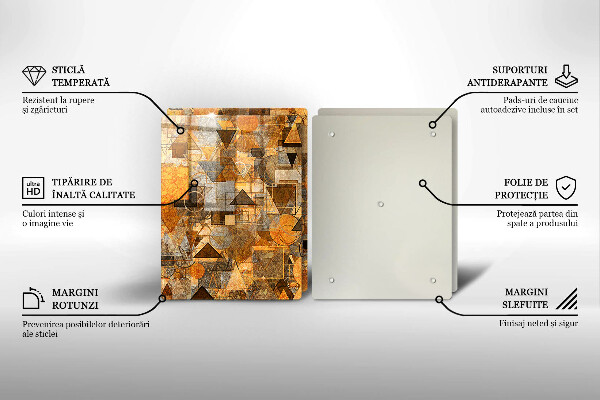 Kokkärlskydd Geometriska former mönster