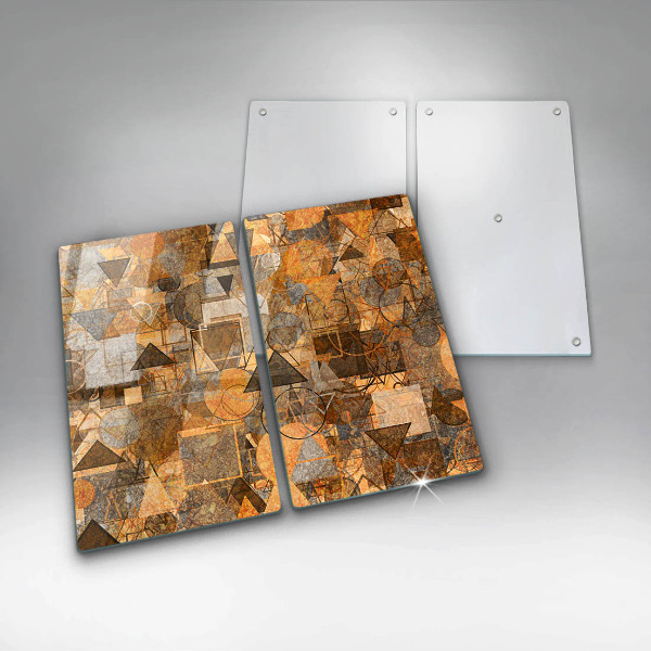 Kokkärlskydd Geometriska former mönster