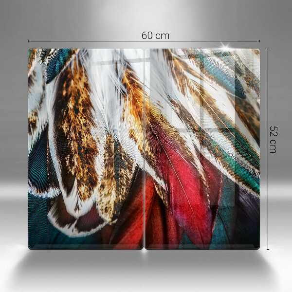 Kokkärlskydd Boho fågelfjädrar