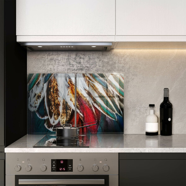 Kokkärlskydd Boho fågelfjädrar