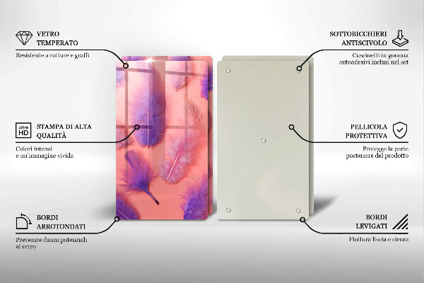 Skydd för spis Fluffiga fjädrar
