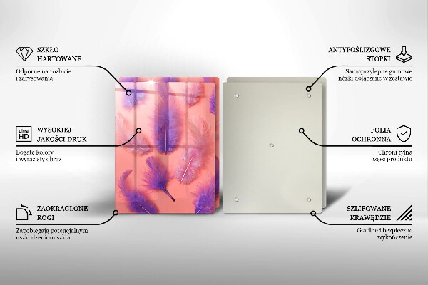 Skydd för spis Fluffiga fjädrar