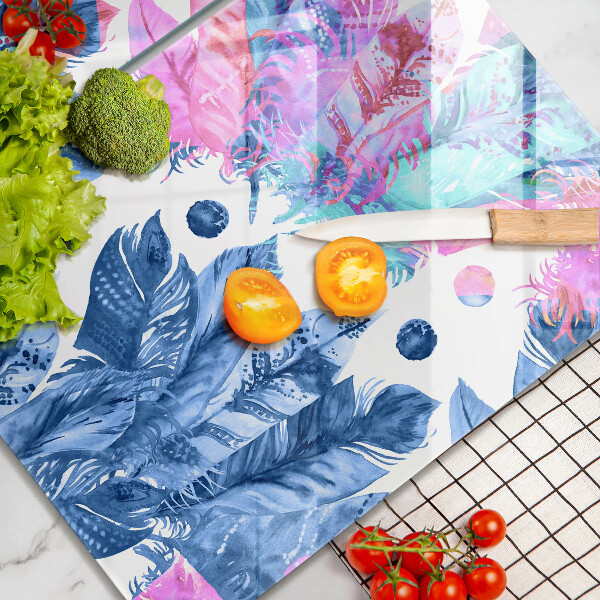 Skydd för spis Boho fjäder illustration