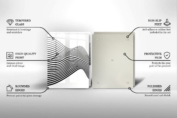 Skydd för spis Linjär abstraktion