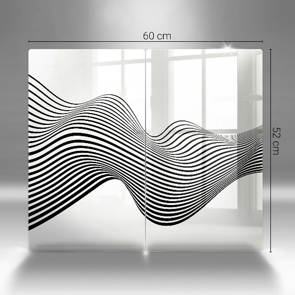 Skydd för spis Linjär abstraktion