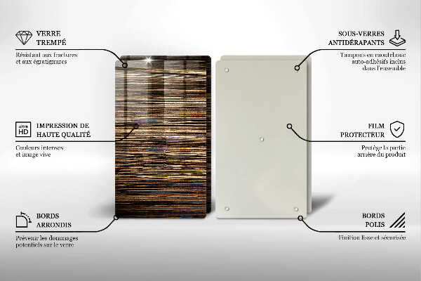 Kokkärlskydd Trästruktur