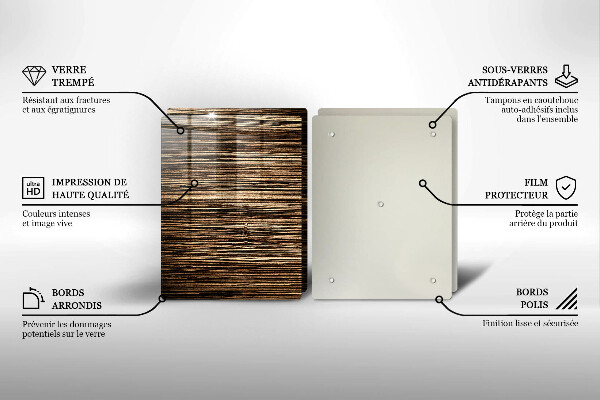 Kokkärlskydd Trästruktur