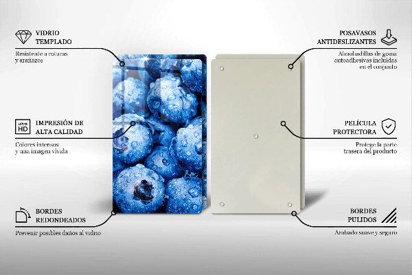 Kokkärlskydd Saftiga blåbär