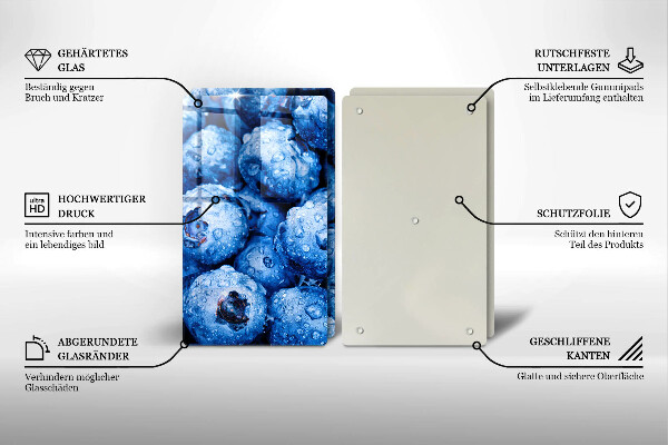 Kokkärlskydd Saftiga blåbär