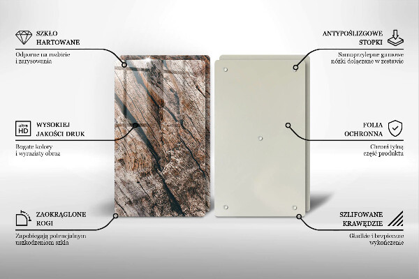 Kokkärlskydd Trästruktur