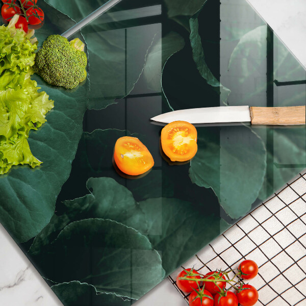 Kokkärlskydd Vilda mörka blad