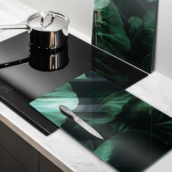 Kokkärlskydd Vilda mörka blad