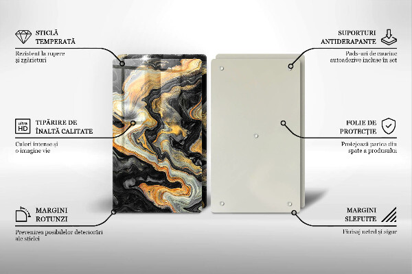 Kokkärlskydd Abstrakt struktur