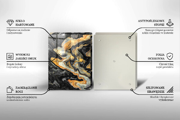 Kokkärlskydd Abstrakt struktur