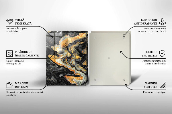 Kokkärlskydd Abstrakt struktur