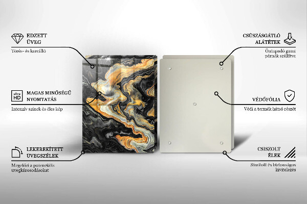 Kokkärlskydd Abstrakt struktur