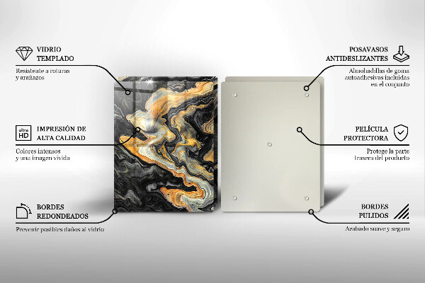 Kokkärlskydd Abstrakt struktur