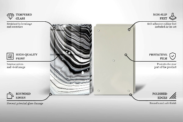 Kokkärlskydd Bläckabstraktion