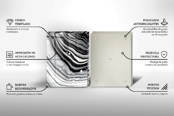 Kokkärlskydd Bläckabstraktion