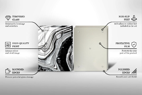 Kokkärlskydd Bläckabstraktion