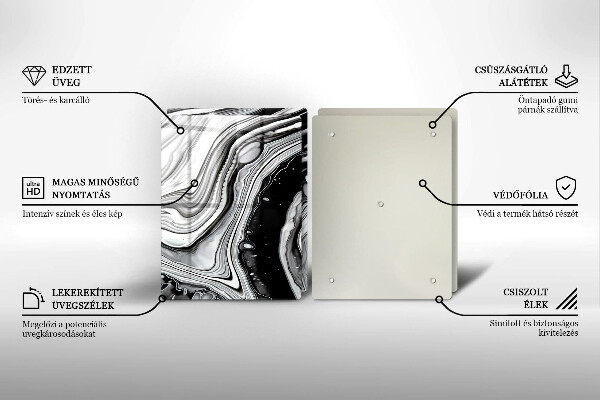 Kokkärlskydd Bläckabstraktion