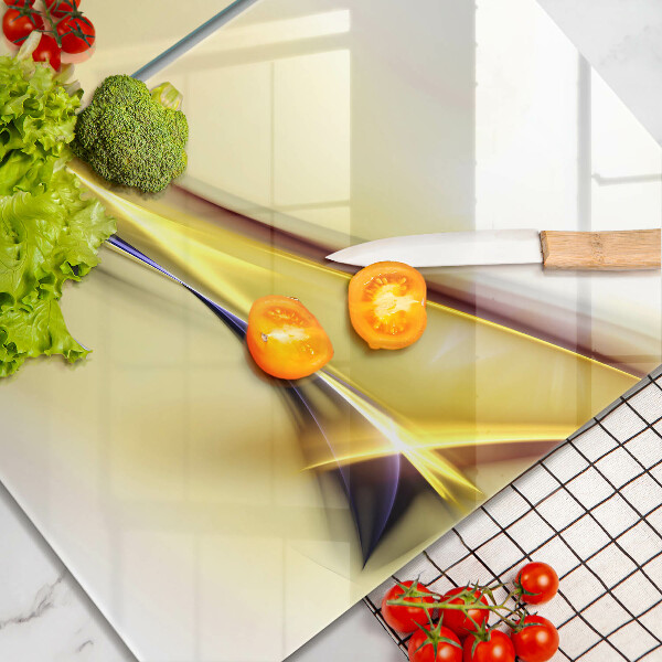 Glashällskydd Abstraktion ljusa linjer