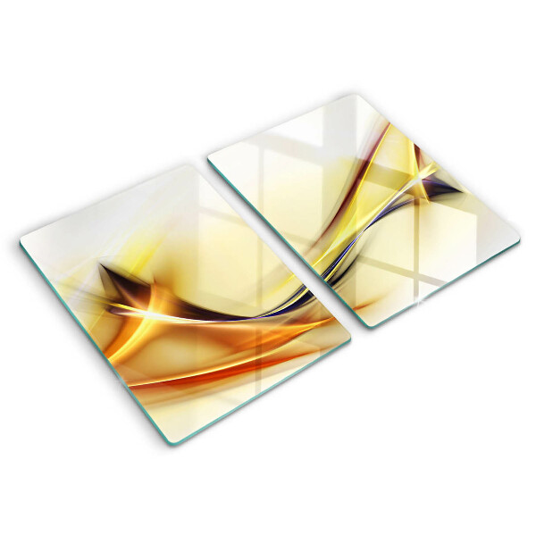 Glashällskydd Abstraktion ljusa linjer