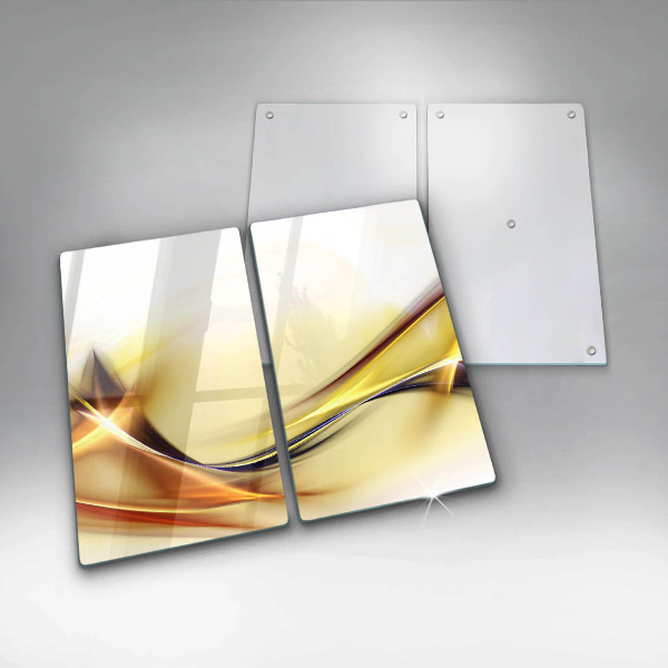 Glashällskydd Abstraktion ljusa linjer