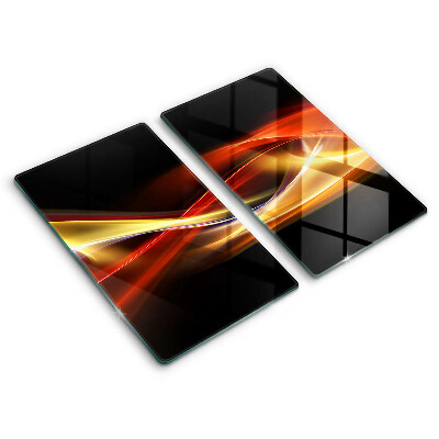 Kokkärlskydd Abstrakt rök och ljus