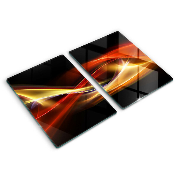 Kokkärlskydd Abstrakt rök och ljus