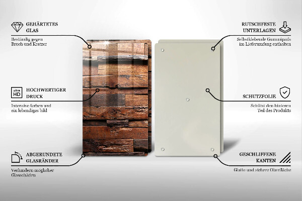 Kokkärlskydd Dekorativa träskivor