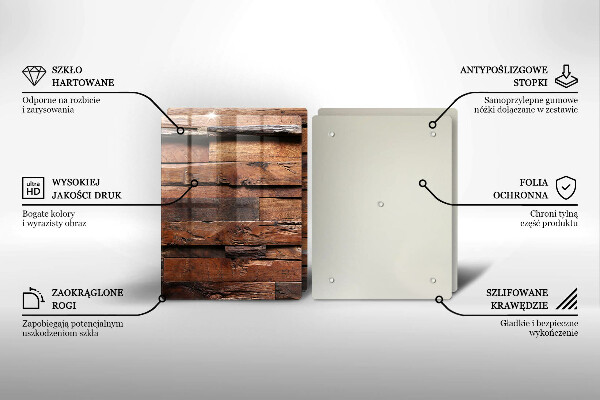 Kokkärlskydd Dekorativa träskivor