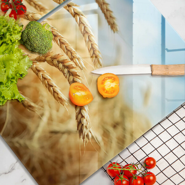 Skydd för induktionsspis Öron av säd på fältet