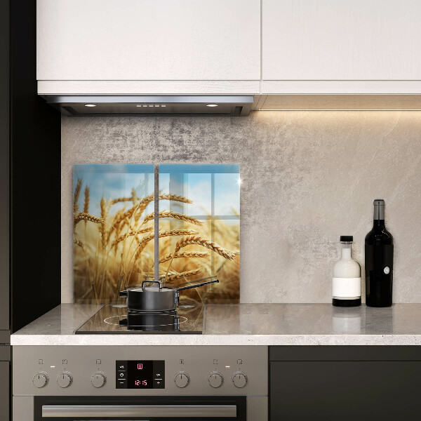 Skydd för induktionsspis Öron av säd på fältet